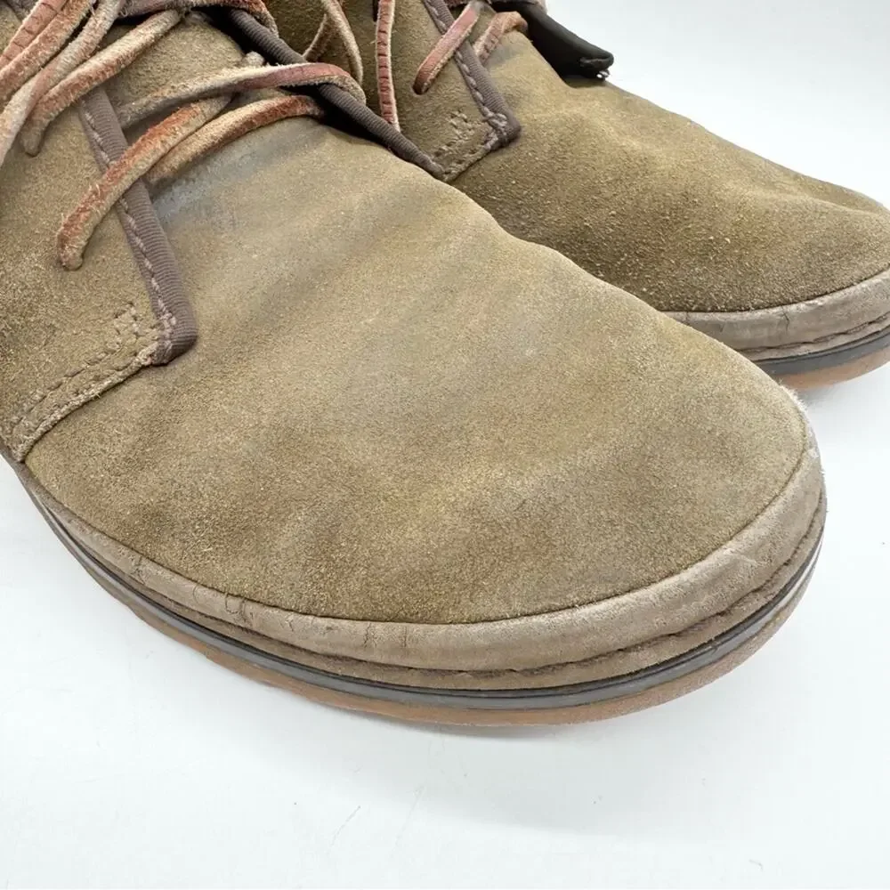 Teva Men's Cedar Canyon Suede Leather Desert‎ Chukka Boot Sneaker Olive/Tan Sz 8